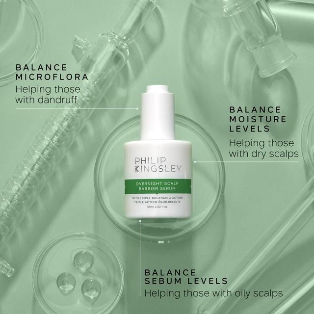 Philip Kingsley Overnight Scalp Barrier Serum with Triple Balancing Action   60ml GOODS M&S   