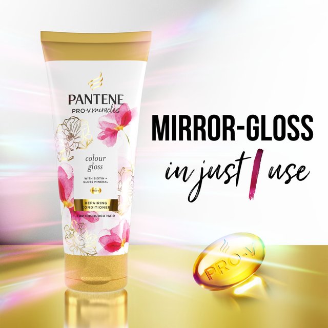 Pantene Miracles Colour Gloss Conditioner   275ml GOODS M&S   