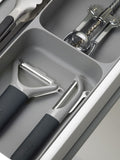 Joseph Joseph grey DrawerStore cutlery organiser, imported from the UK