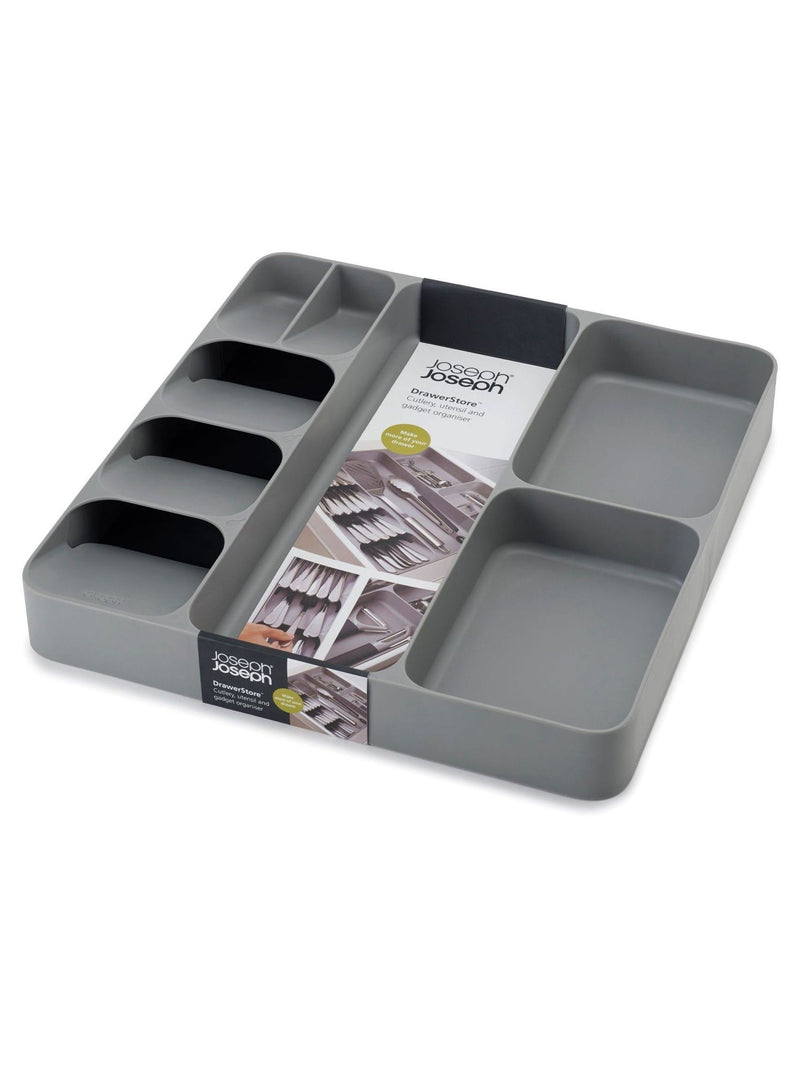 Joseph Joseph grey DrawerStore cutlery organiser, imported from the UK