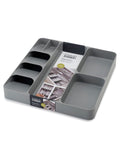 Joseph Joseph grey DrawerStore cutlery organiser, imported from the UK