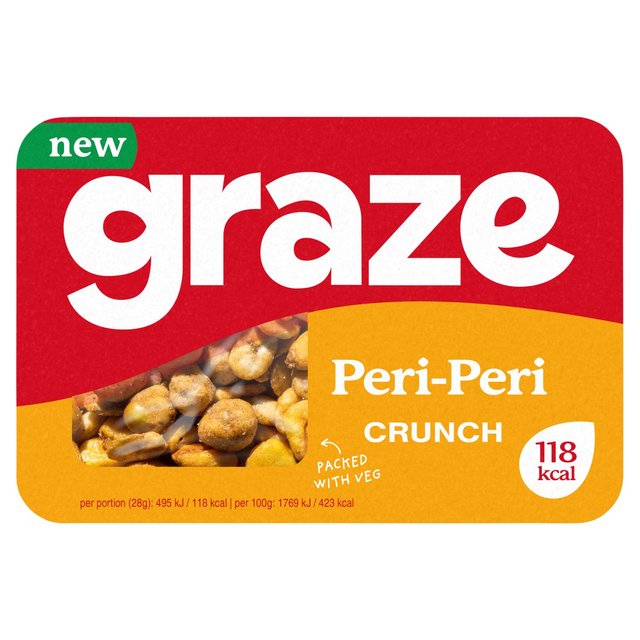 Graze Peri Peri Vegan Mixed Snacks   38g GOODS M&S   