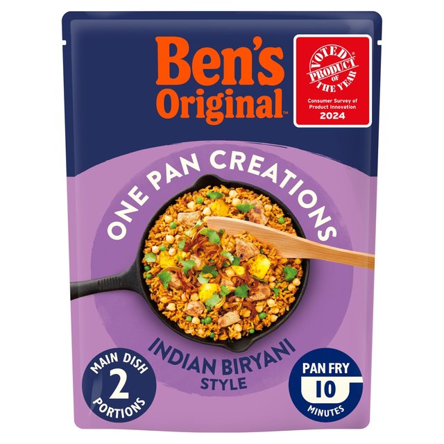 Ben's Original One Pan Indian Biryani Rice Meal    250g GOODS M&S   