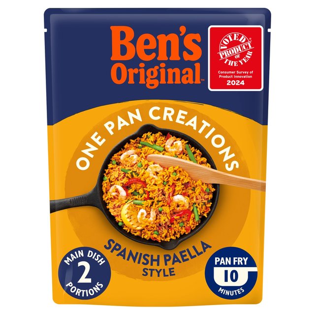 Ben's Original One Pan Spanish Paella Rice Meal   250g