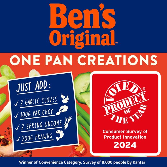 Ben's Original One Pan Nasi Goreng Rice Meal   250g GOODS M&S   