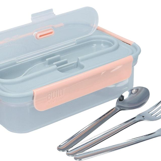 Built Mindful 1 Litre Lunch Box with Cutlery GOODS M&S   