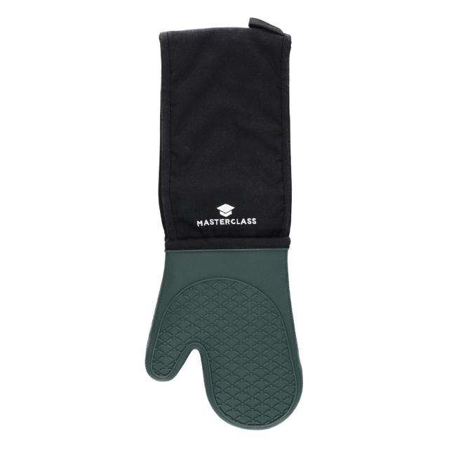 MasterClass Silicone Double-Sided Oven Glove Green GOODS M&S   