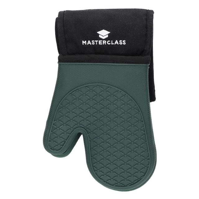 MasterClass Silicone Double-Sided Oven Glove Green GOODS M&S   