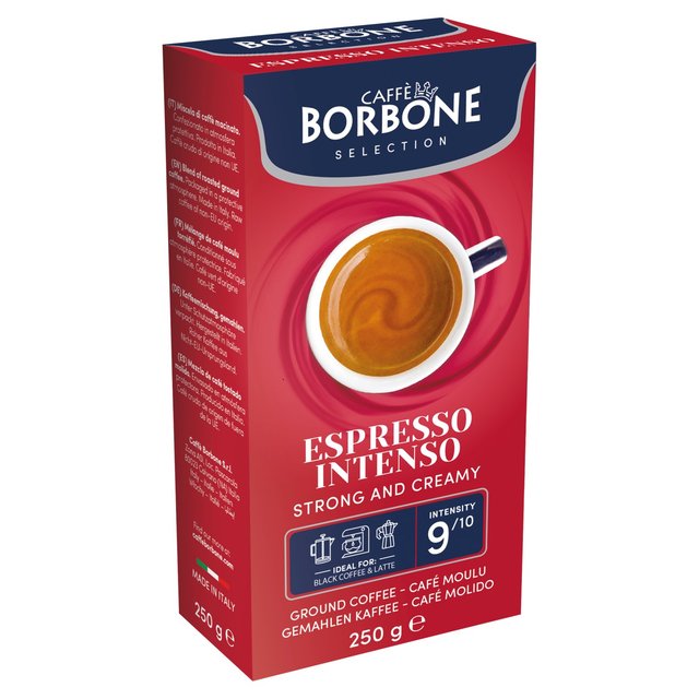 Caffe Borbone Espresso Intenso Ground Filter Coffee   250g GOODS M&S   