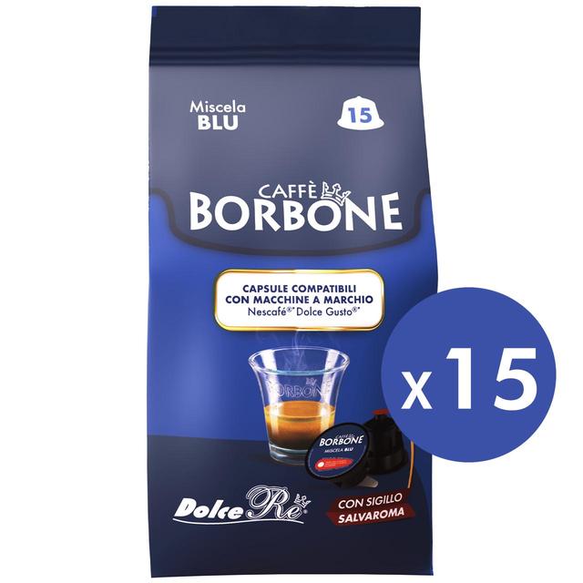 Caffe Borbone Blue Intensity 8 Dolce Gusto Compatible   15 per pack