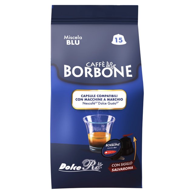 Caffe Borbone Blue Intensity 8 Dolce Gusto Compatible   15 per pack GOODS M&S   