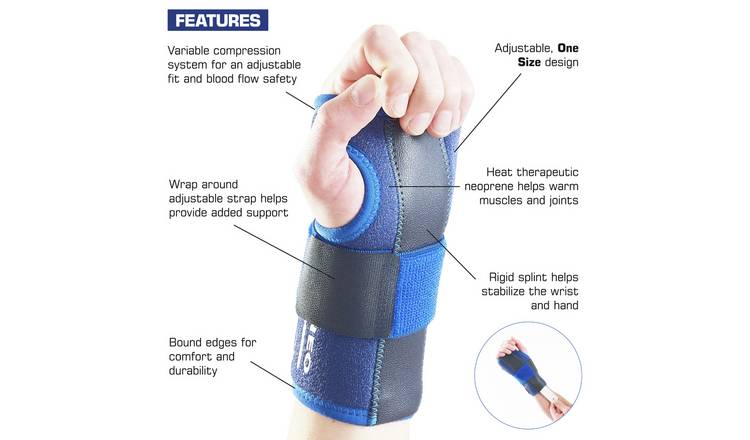 NEO G Stabilized Wrist Brace - One Size - RIGHT