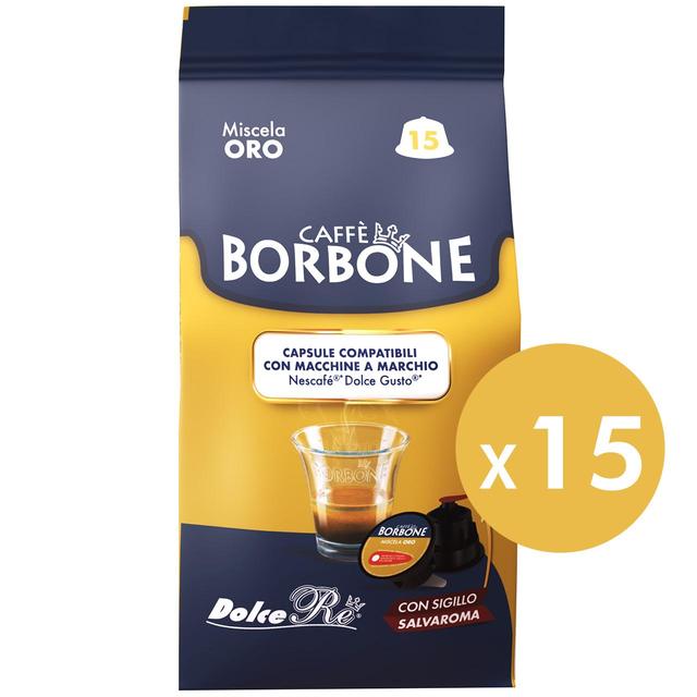 Caffe Borbone Oro Intensity 7 Dolce Gusto Compatible   15 per pack