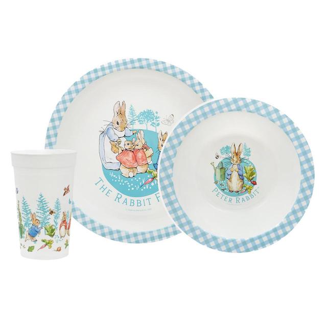 Peter Rabbit Classic 3 Piece PP Tableware Set