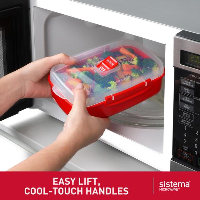 Sistema Microwave Heat & Eat Container Set 3 Pack   3 per pack GOODS M&S   