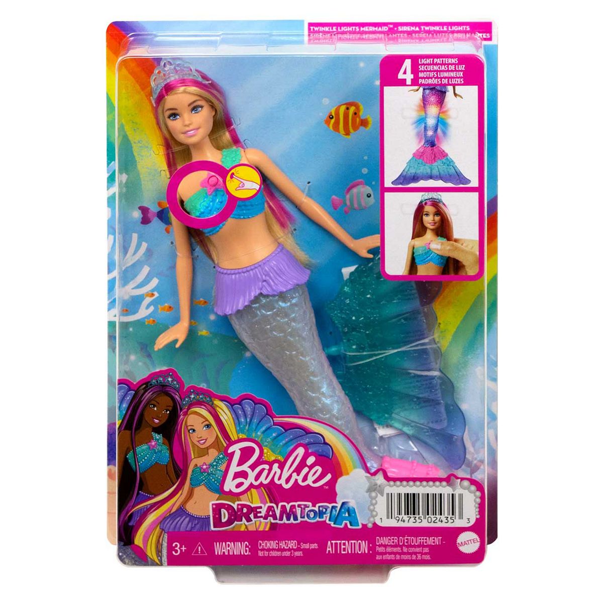 Barbie Light Up Mermaid Toys & Kid's Zone Boots   