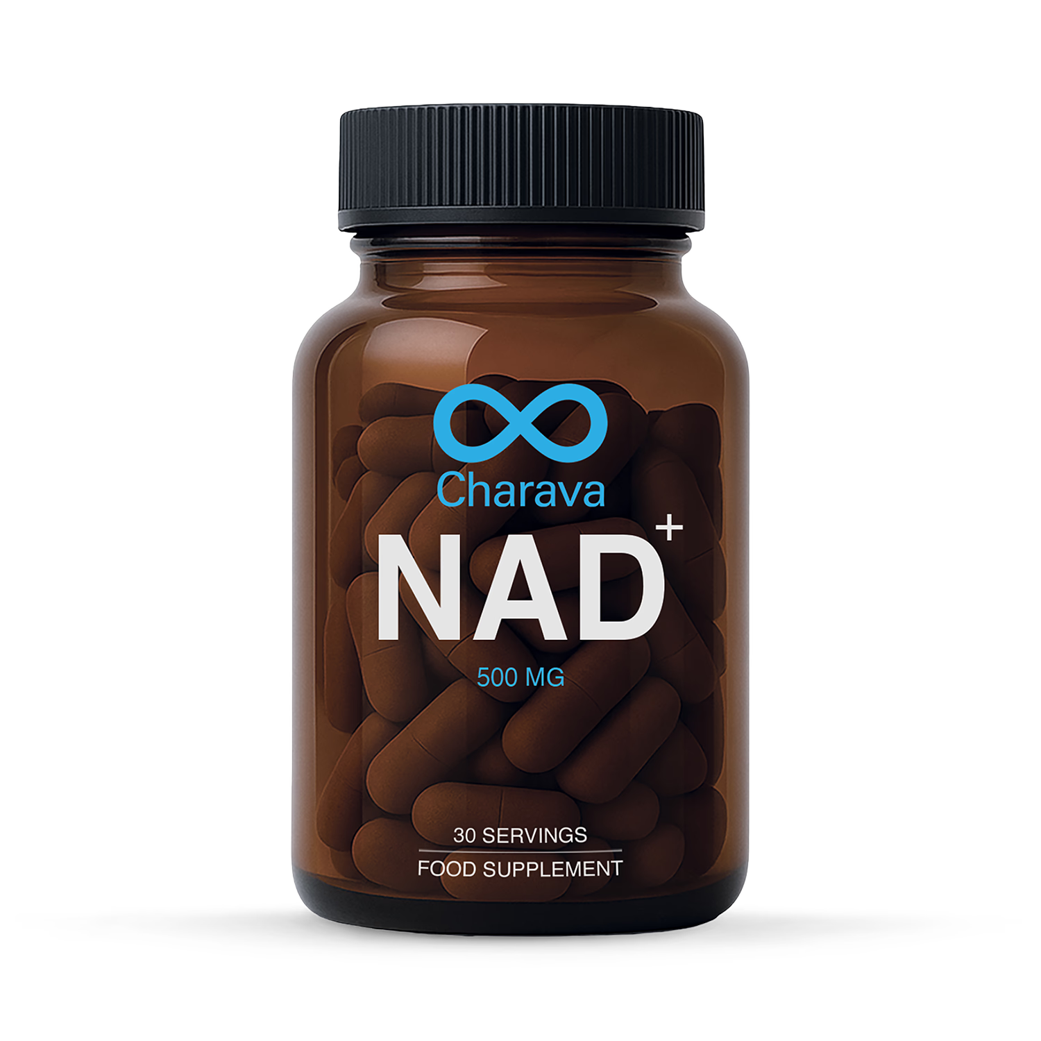 Charava NAD+500 30 capsules - British product