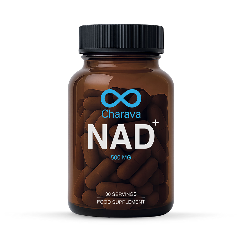 Charava NAD+500 30 capsules - British product