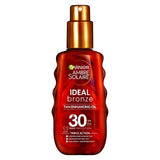 Garnier Ambre Solaire SPF 30 Ideal Bronze Protective Oil Spray 150ml GOODS Boots   