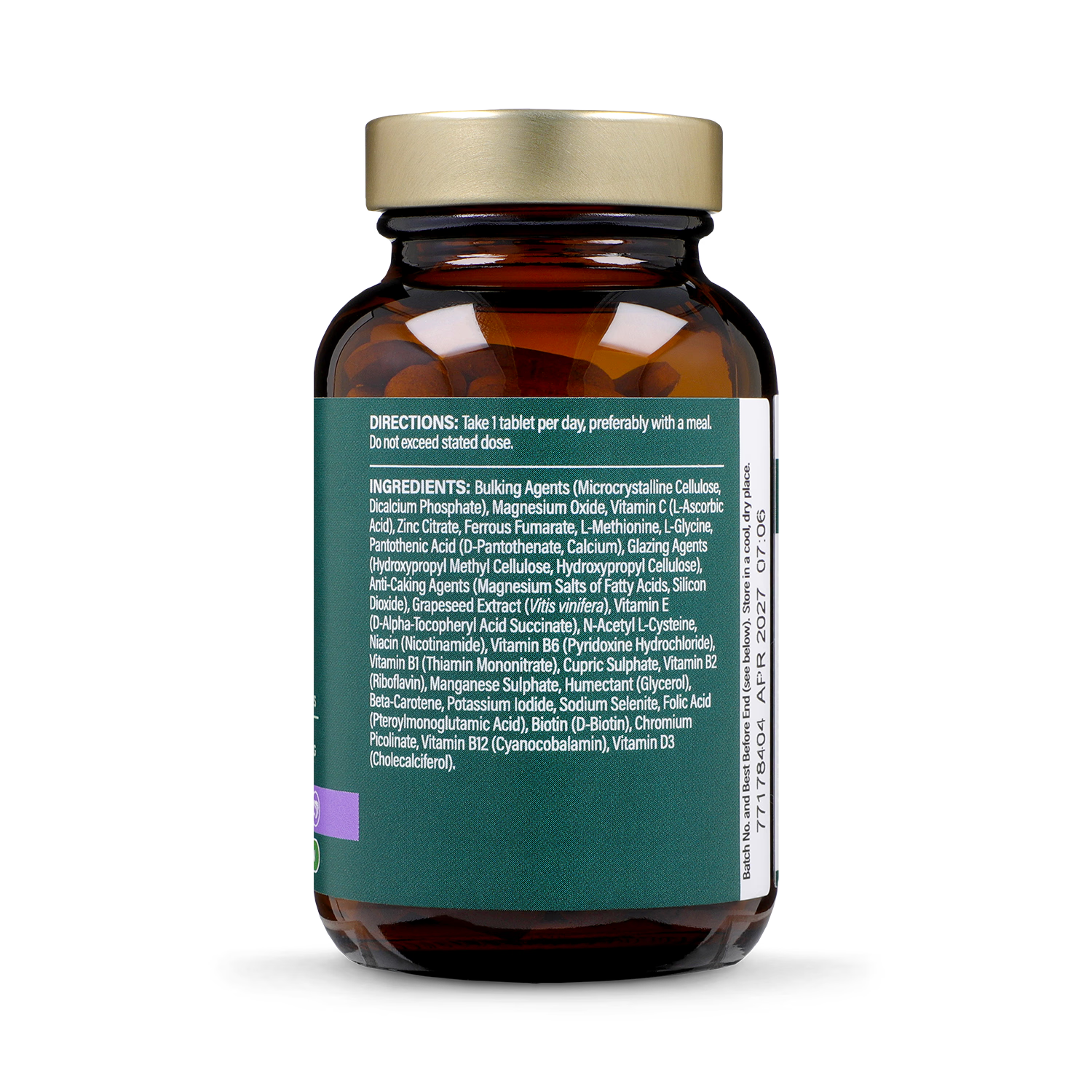 Holland & Barrett Skin Hair Nails Formula Tablets, UK version