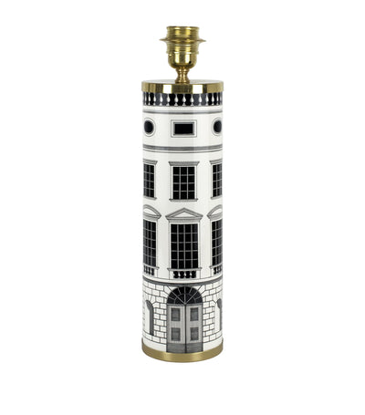 Harrods Fornasetti Architettura Cylindrical Lamp Base- Buy online at McGrocer