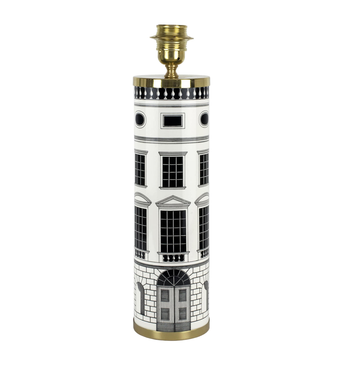 Fornasetti Architettura cylindrical lamp base - British product