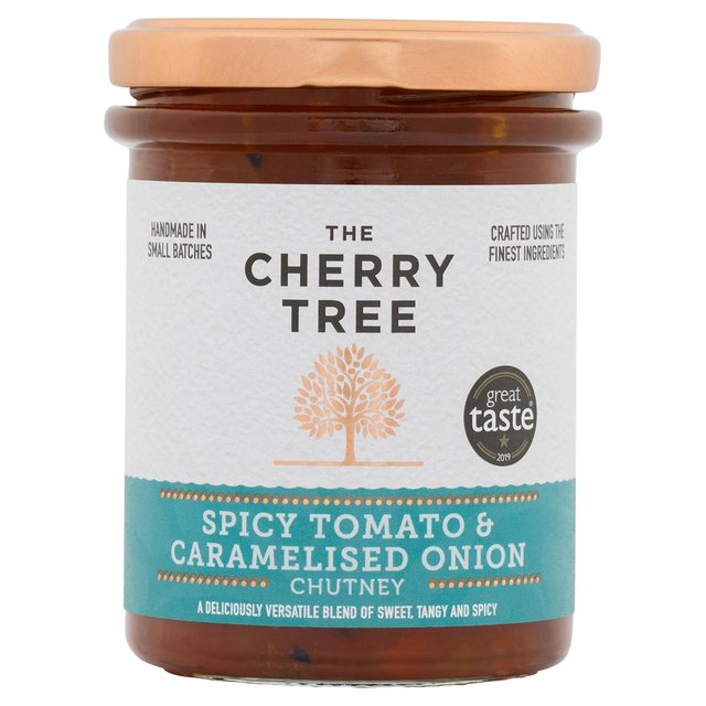 The Cherry Tree Spicy Tomato & Caramelised Onion Chutney   210g GOODS M&S   