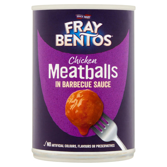 Fray Bentos Chicken Meatballs in Barbecue Sauce 380g GOODS Sainsburys   