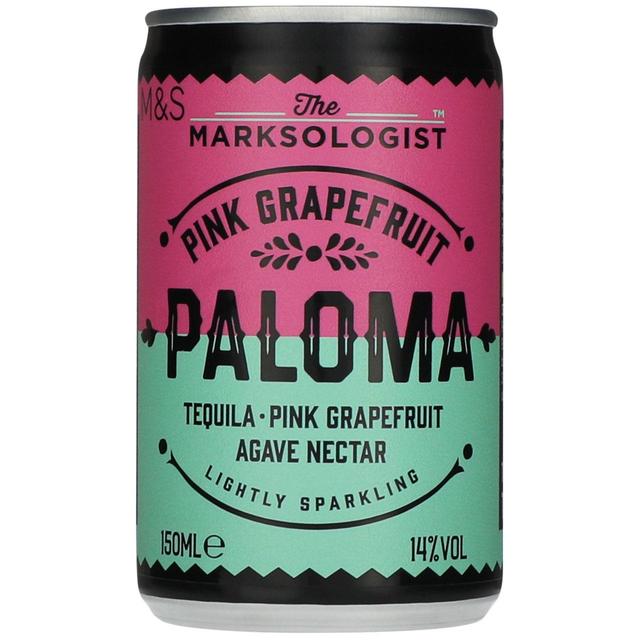 M&S Marksologist Pink Grapefruit Paloma   150ml