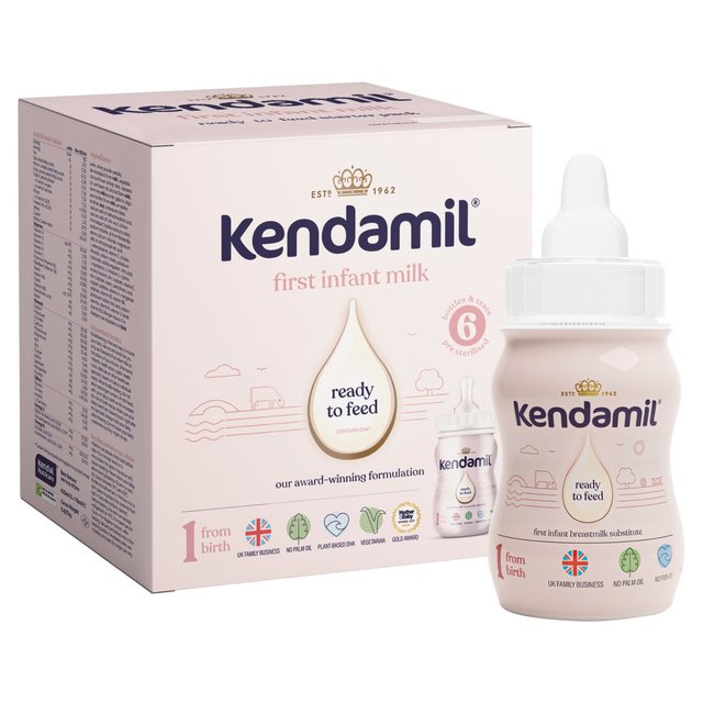 Kendamil Stage 1 First Infant Milk Starter Pack   6 x 70ml