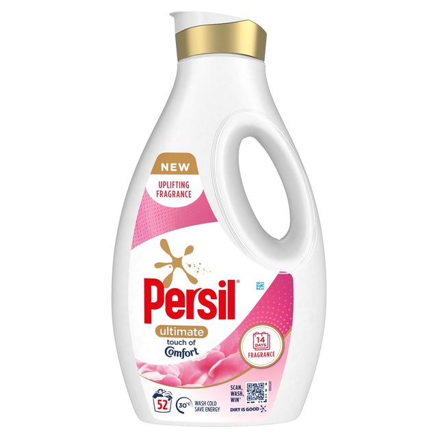 Persil Ultimate Touch of Comfort Washing Liquid Laundry Detergent 52 Washes   1400ml GOODS M&S   