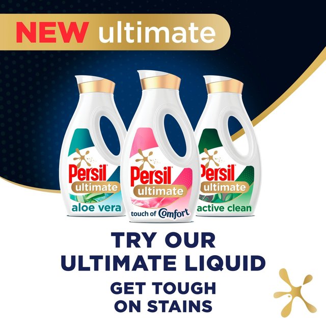 Persil Ultimate Touch of Comfort Washing Liquid Laundry Detergent 52 Washes   1400ml GOODS M&S   