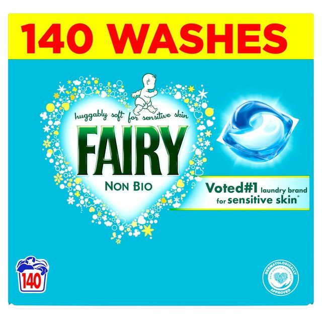 Fairy Non Bio Pods Washing Capsules 140 Washes   140 per pack GOODS M&S   