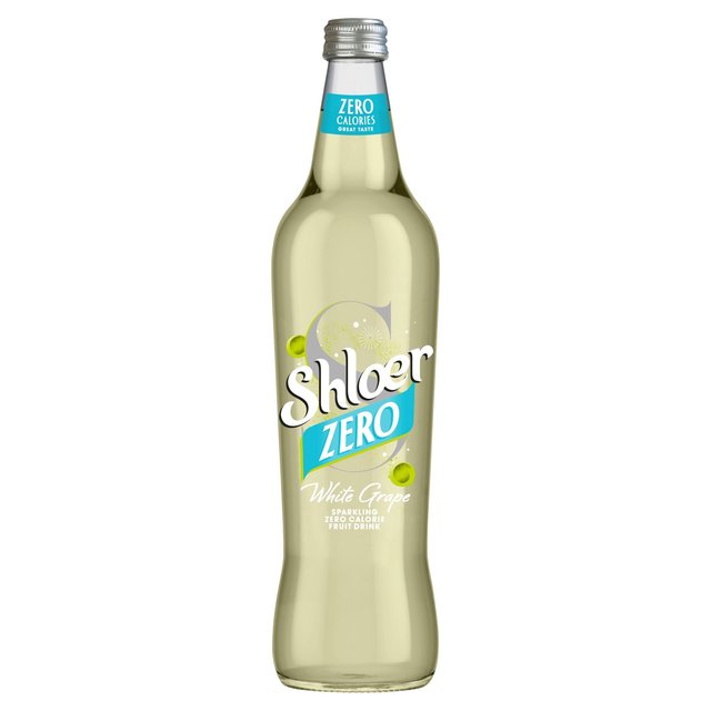 Shloer Zero Calorie Sparkling White Grape Drink   750ml