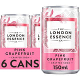 London Essence Co. Pink Grapefruit Cans   6 x 150ml GOODS M&S   