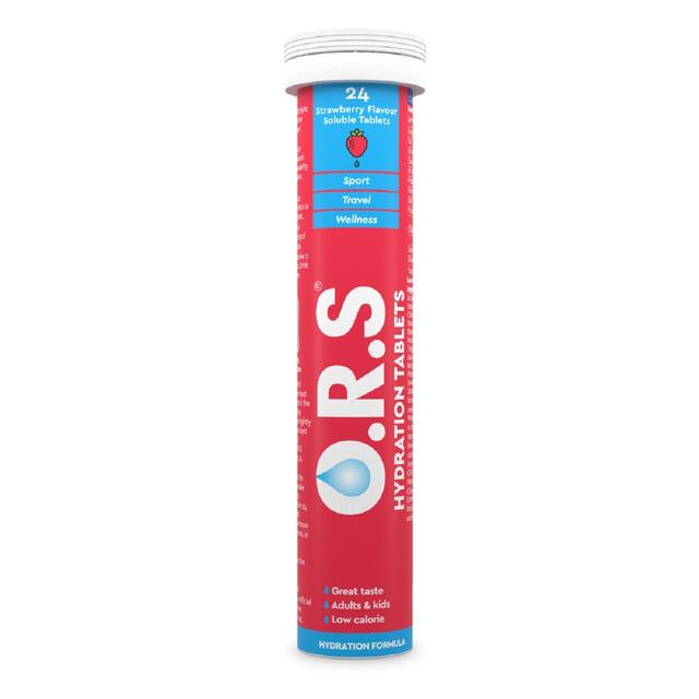 ORS Strawberry Hydration Tablets   24 per pack