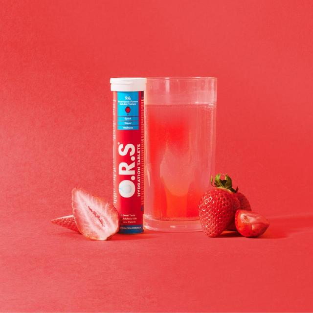 ORS Strawberry Hydration Tablets   24 per pack GOODS M&S   