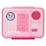 Polar Gear Clic-tite Personalise A-Z Stickers Trio Lunch Box 1.1L Pink GOODS M&S   