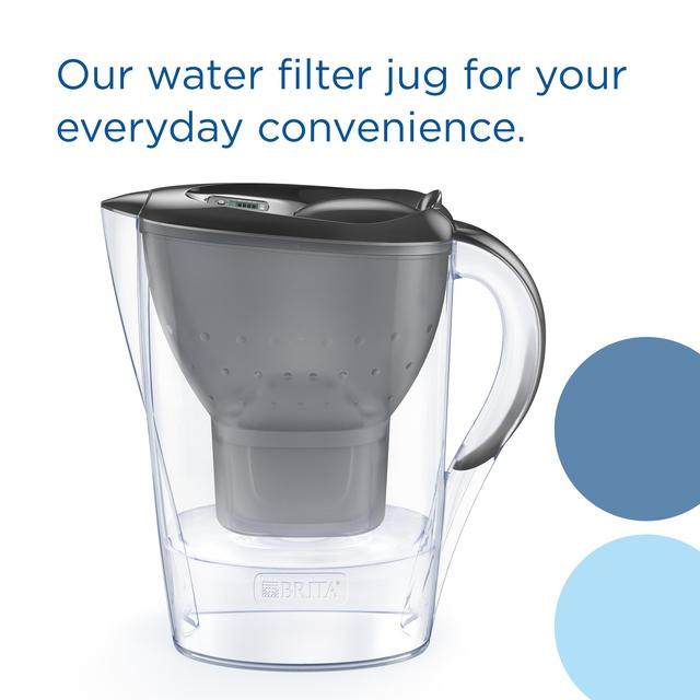 BRITA Marella Water Filter Jug Graphite (2.4L) GOODS M&S   