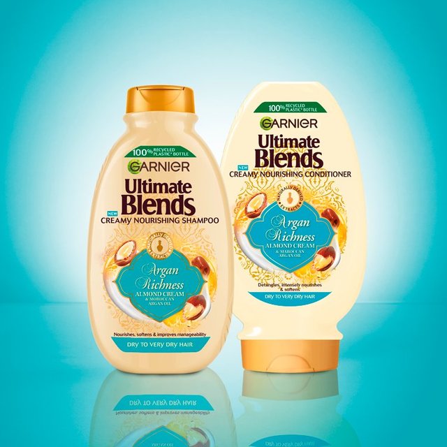 Garnier Ultimate Blends Argan Richness Conditioner   400ml GOODS M&S   