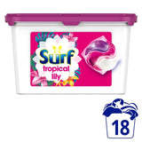 Surf Tropical Lily  3 in 1 Washing Liquid Capsules 18 Washes   18 per pack GOODS M&S   