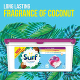 Surf Coconut Bliss 3 in 1 Washing Liquid Capsules 27 Wash   27 per pack GOODS M&S   