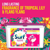 Surf Tropical Lily  3 in 1 Washing Liquid Capsules 45 Wash   45 per pack GOODS M&S   