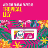 Surf Tropical Lily  3 in 1 Washing Liquid Capsules 27 Washes   27 per pack GOODS M&S   