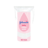 Johnson's Baby Cotton Pads- 50 Pads   50 per pack