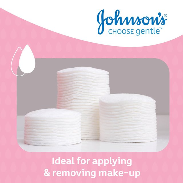 Johnson's Baby Cotton Pads- 50 Pads   50 per pack