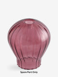 Hampton dark pink glass shade spare part - British product