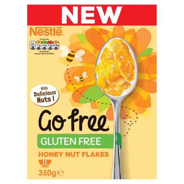 Nestle GoFree Honey Nut Cornflakes   350g