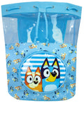 Bluey swim bag featuring Bluey and Bingo - British product