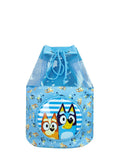 Bluey swim bag featuring Bluey and Bingo - British product